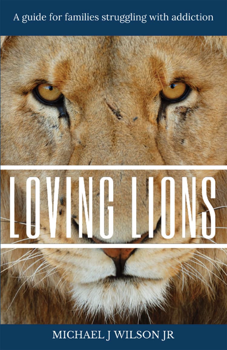 Loving Lions book cover by Michael Wilson